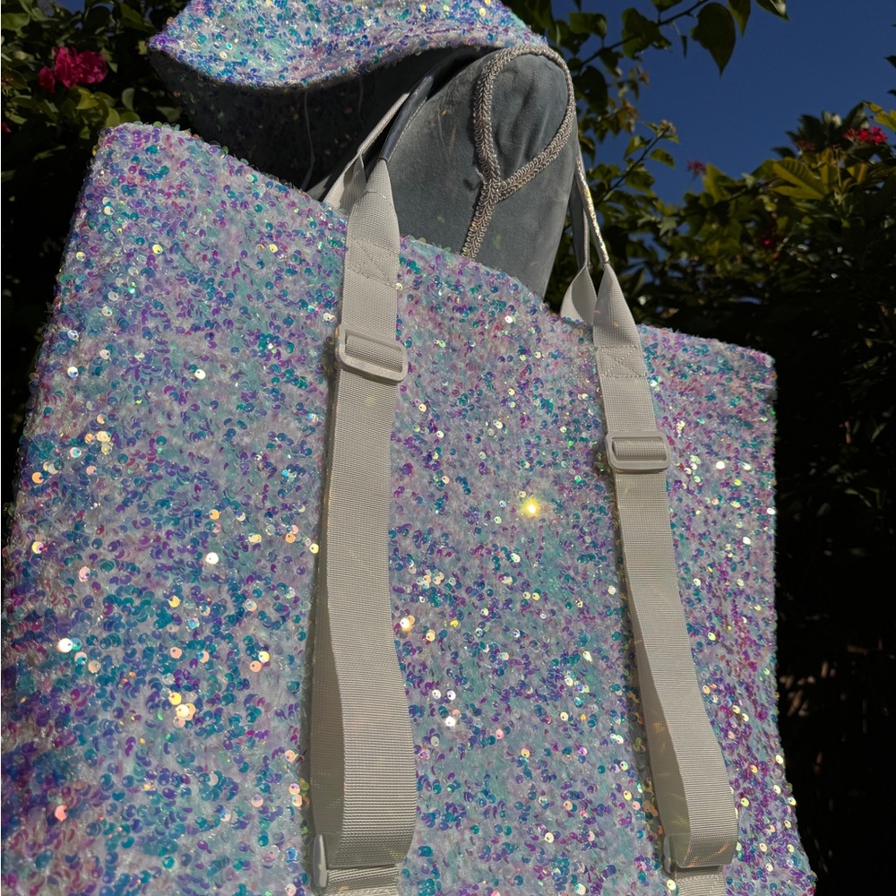 Sequin Tote Bag